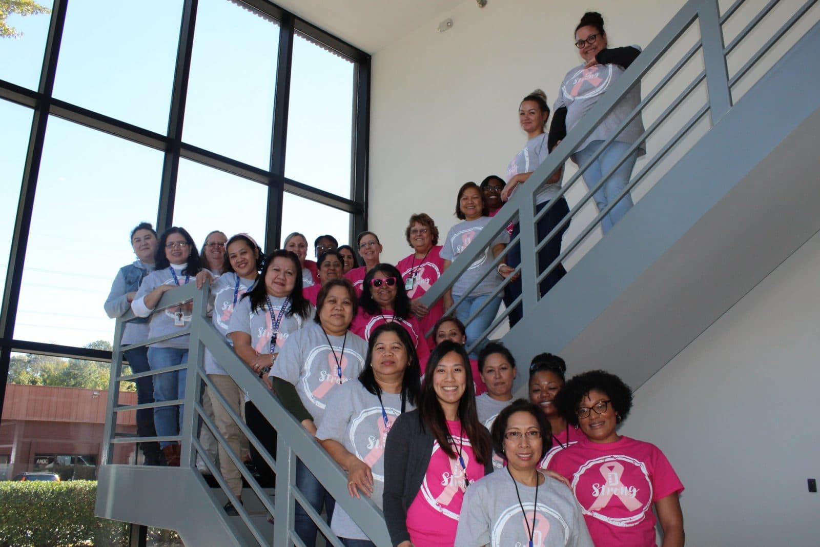 DOMA employees honor Breast Cancer Awareness Month