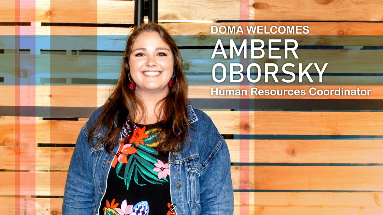 New Human Resources Coordinator Amber Oborsky