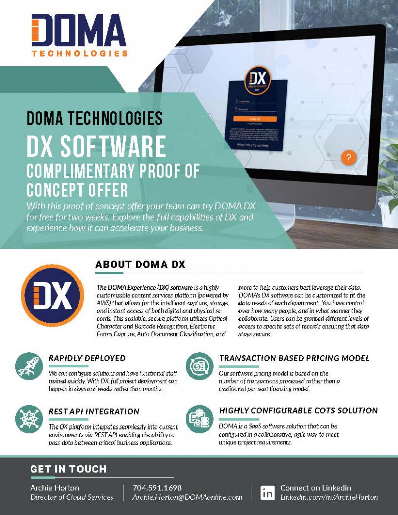 DX Software Offer Page 1